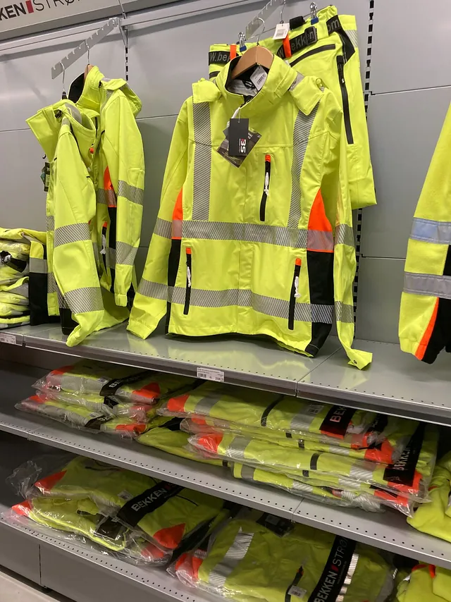 Arbeidsjakker med refleks